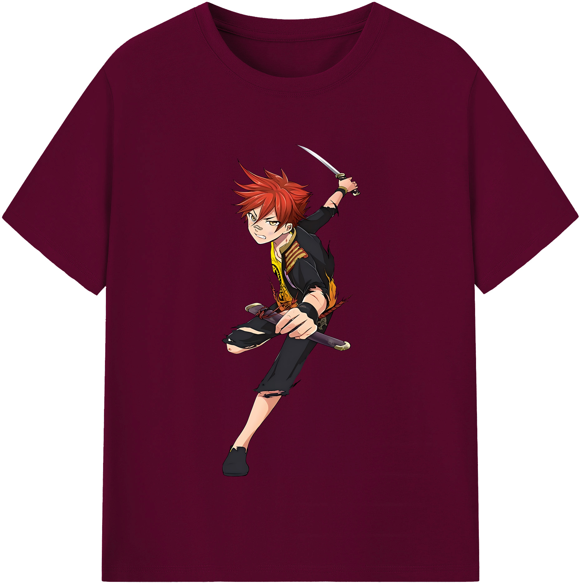 （画像用） 刀剣乱舞 Touken Ranbu レディースカジュアルプリントTシャツ（綿100％）